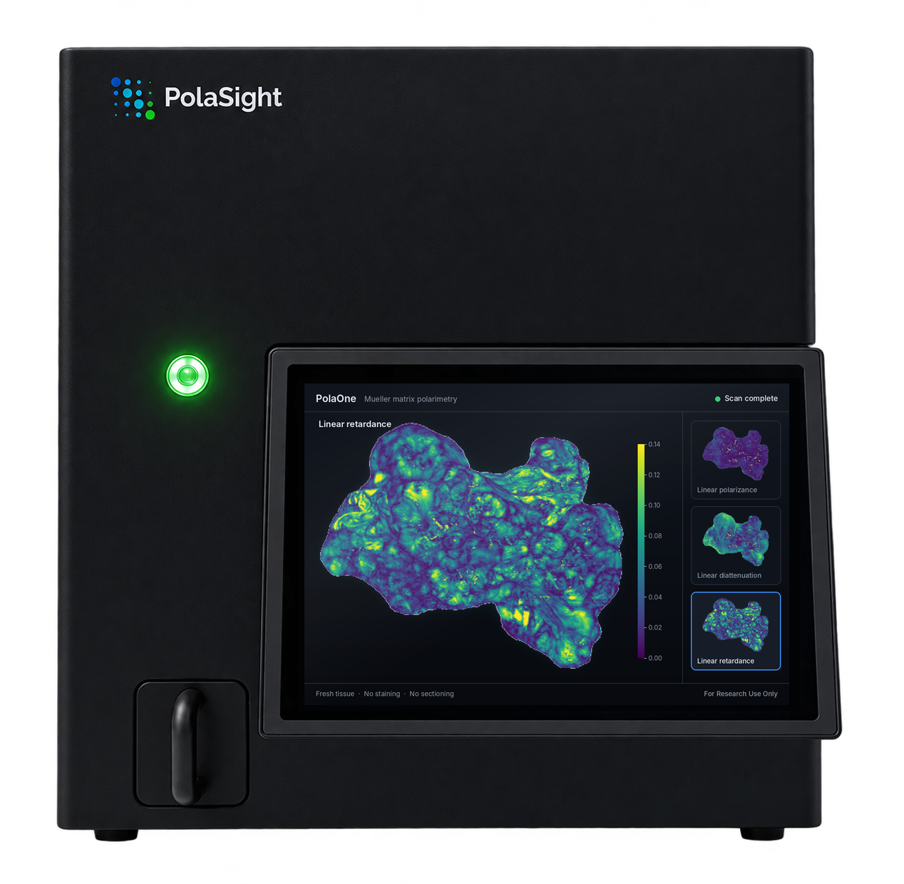 PolaOne - benchtop polarimetric imaging platform